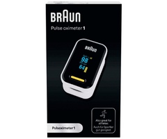 Braun Braun Pulsoximeter mit Fingersensor YK-81CEU – Weiß