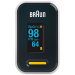 Braun Pulsoximeter mit Fingersensor YK-81CEU – Weiß Braun Braun Pulsoximeter mit Fingersensor YK-81CEU – Weiß