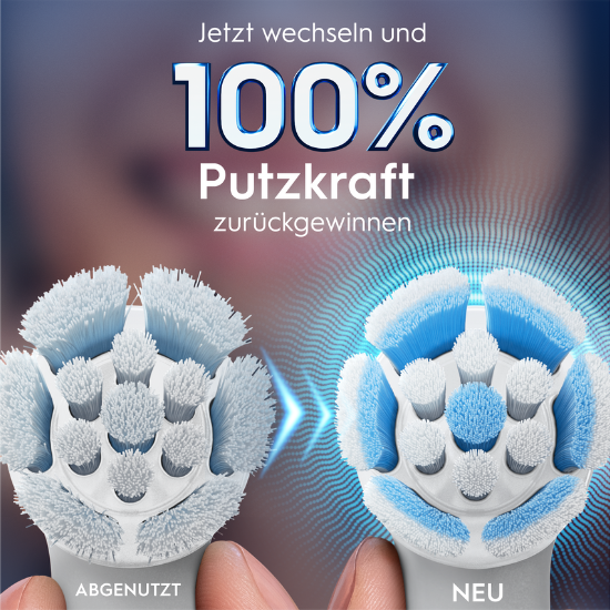 Oral-B Oral-B iO Gentle Care Aufsteckbürsten Weiß – 8 Stück