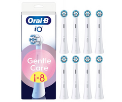 Oral-B Oral-B iO Gentle Care Aufsteckbürsten Weiß – 8 Stück