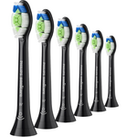 Philips Sonicare W2 Optimal White HX6066/88 – Schwarz – 6 Stück Philips Philips Sonicare W2 Optimal White HX6066/88 – Schwarz – 6 Stück