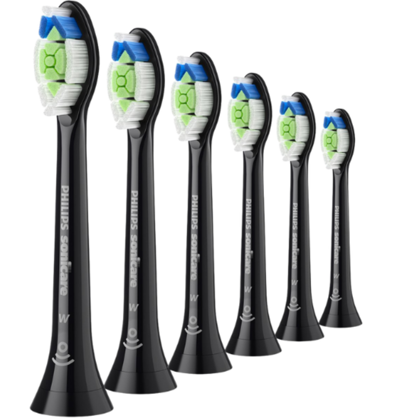 Philips Sonicare W2 Optimal White HX6066/88 – Schwarz – 6 Stück Philips Philips Sonicare W2 Optimal White HX6066/88 – Schwarz – 6 Stück