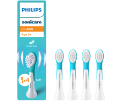 Philips Philips Sonicare For Kids 3+ Soft Aufsteckbürsten HX6034/90 – 4 Stück