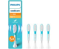 Philips Philips Sonicare For Kids 7+ Soft Aufsteckbürsten HX6044/90 – 4 Stück