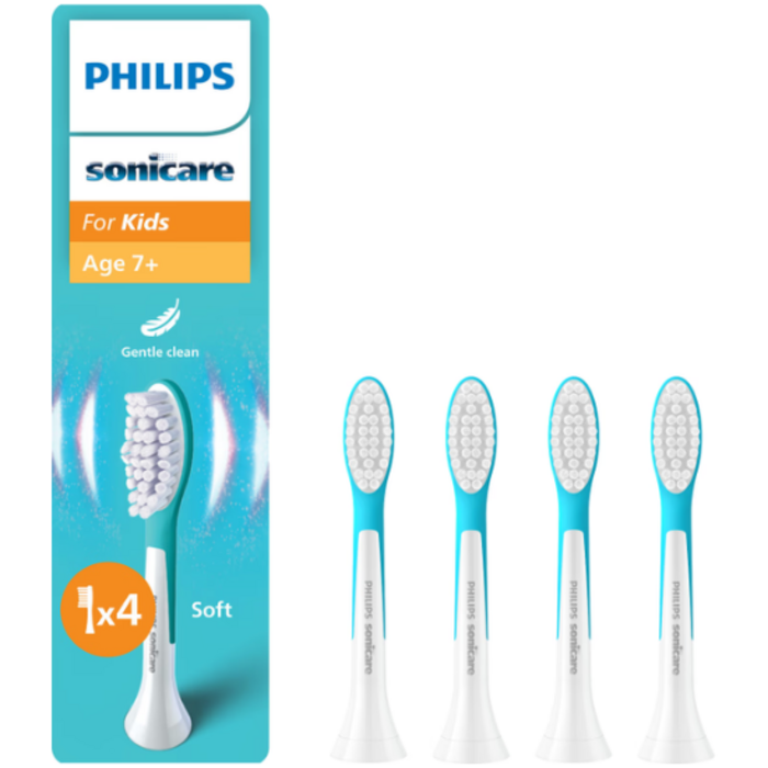 Philips Philips Sonicare For Kids 7+ Soft Aufsteckbürsten HX6044/90 – 4 Stück