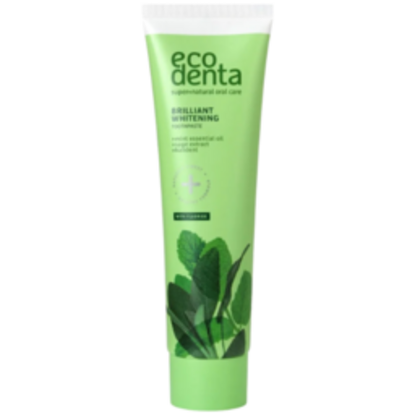 EcoDenta Ecodenta Brilliant Whitening Zahnpasta mit Minzöl & Salbei – 100 ml