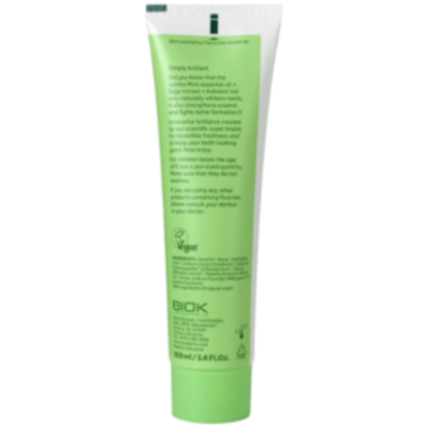 EcoDenta Ecodenta Brilliant Whitening Zahnpasta mit Minzöl & Salbei – 100 ml