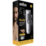 Braun Braun Series 5 BG5500 Bodygroomer – Für den ganzen Körper – Grau