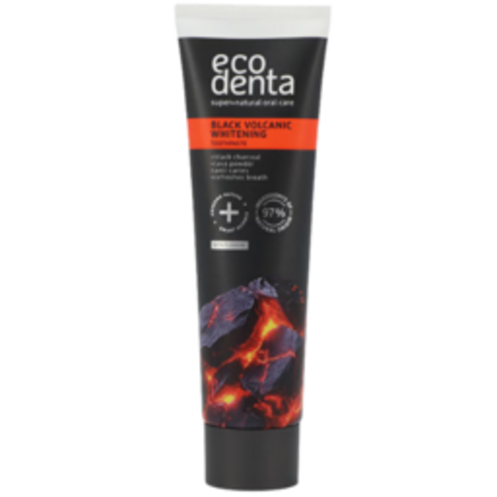 EcoDenta Ecodenta Black Volcanic Whitening Zahnpasta – 100 ml