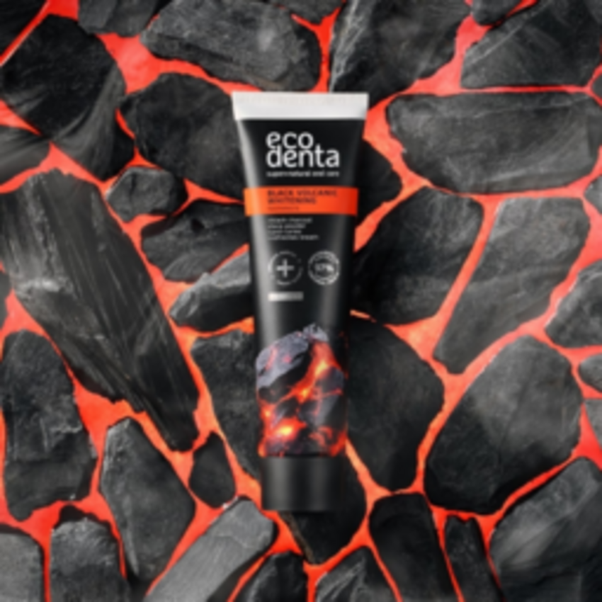 Ecodenta Black Volcanic Whitening Zahnpasta – 100 ml EcoDenta Ecodenta Black Volcanic Whitening Zahnpasta – 100 ml