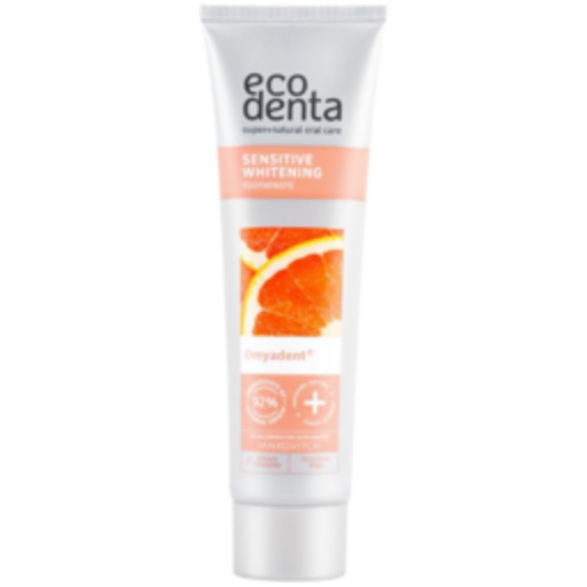 Ecodenta Sensitive Whitening Zahnpasta – 100 ml EcoDenta Ecodenta Sensitive Whitening Zahnpasta – 100 ml