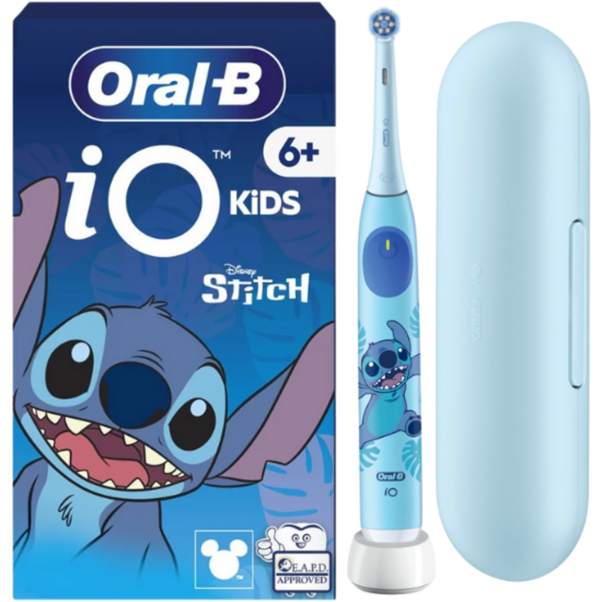 Oral-B iO Kids 6+ Stitch + Reiseetui Oral-B Oral-B iO Kids 6+ Stitch + Reiseetui