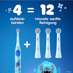 Oral-B iO Kids 6+ Stitch Aufsteckbürsten – 8 Stück Oral-B Oral-B iO Kids 6+ Stitch Aufsteckbürsten – 8 Stück