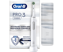 Oral-B Oral-B PRO 3 3500 White Stripe Design Edition + Reiseetui