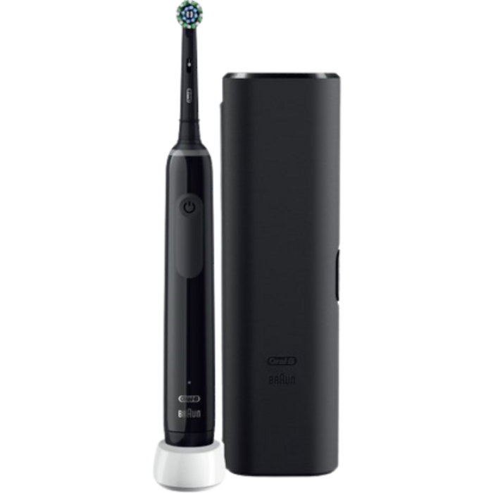 Oral-B Oral-B PRO 3 3500 Black Elektrische Zahnbürste + Reiseetui