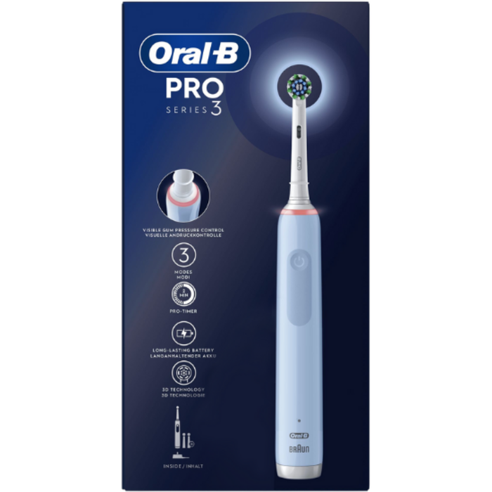 Oral-B Oral-B PRO 3 3000 Blue Elektrische Zahnbürste