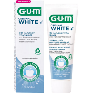 GUM Original White Anti-Stain Zahnpasta – 75 ml