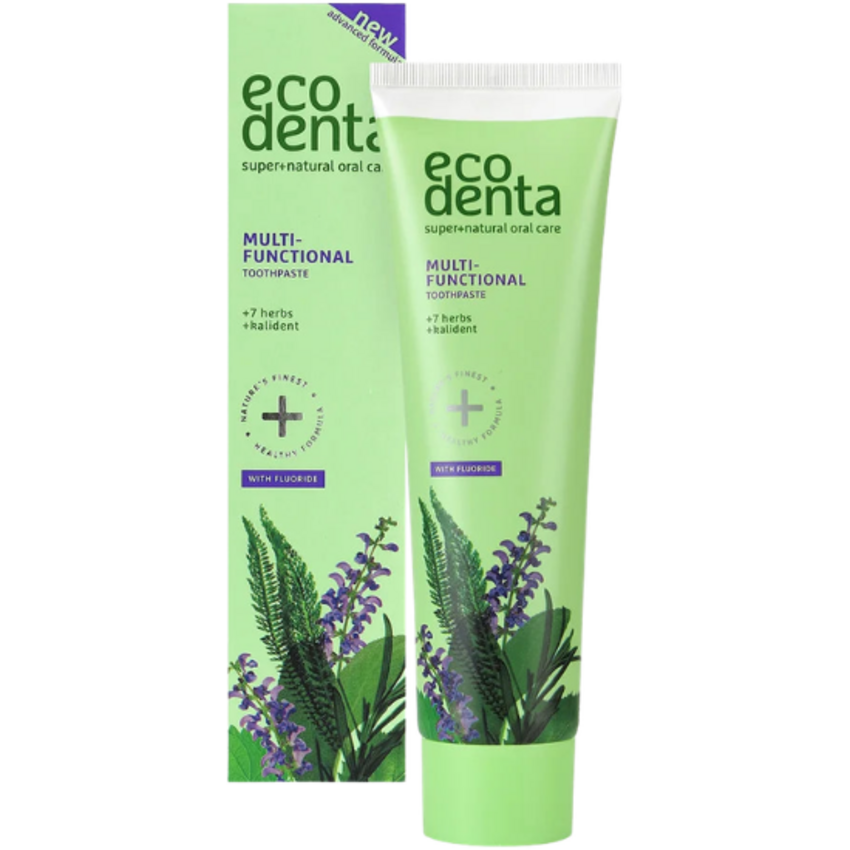 EcoDenta Ecodenta Multifunktionale 7-Kräuter Zahnpasta – 100 ml