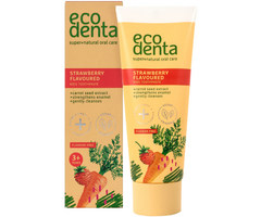 EcoDenta Ecodenta Wild Strawberry Kinderzahnpasta 3–6 Jahre – 75 ml