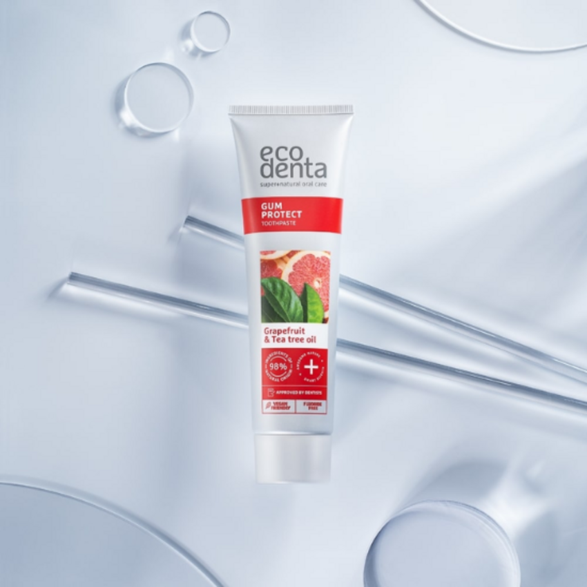 Ecodenta Gum Protect Zahnpasta – mit Grapefruit & Teebaumöl – 100 ml EcoDenta Ecodenta Gum Protect Zahnpasta – mit Grapefruit & Teebaumöl – 100 ml