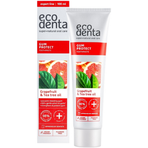 EcoDenta Ecodenta Gum Protect Zahnpasta – mit Grapefruit & Teebaumöl – 100 ml Ecodenta Gum Protect Zahnpasta – mit Grapefruit & Teebaumöl – 100 ml