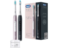 Oral-B Oral-B Pulsonic Slim Luxe 4900 – Rose Gold/Matt Black DUO-Set