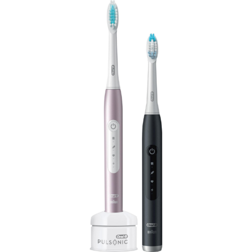 Oral-B Pulsonic Slim Luxe 4900 – Rose Gold/Matt Black DUO-Set Oral-B Oral-B Pulsonic Slim Luxe 4900 – Rose Gold/Matt Black DUO-Set