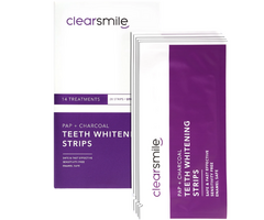 Clearsmile Clearsmile PAP+ Whitening Strips Charcoal – Strawberry – 28 Stück