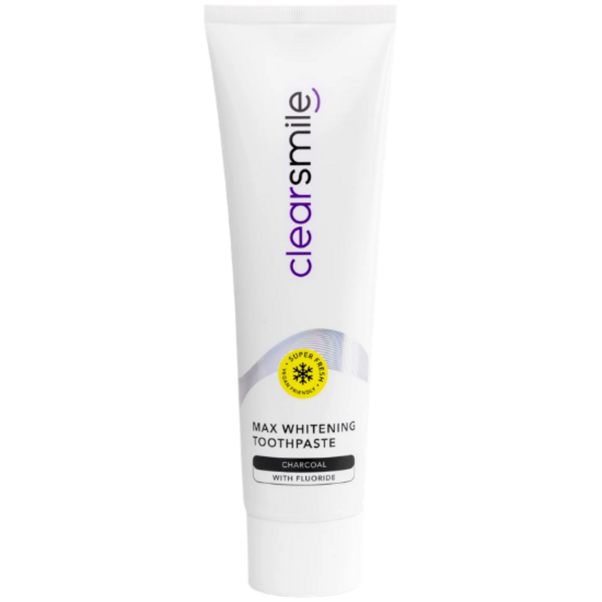 Clearsmile Max Whitening Aktivkohle Zahnpasta – 100 ml Clearsmile Clearsmile Max Whitening Aktivkohle Zahnpasta – 100 ml