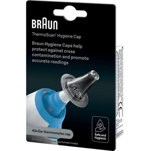 Braun Braun ThermoScan Schutzkappen für Ohrthermometer – 40 Stück Braun ThermoScan Schutzkappen für Ohrthermometer – 40 Stück