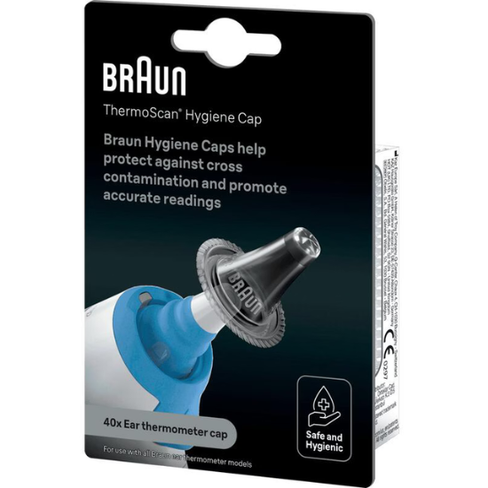 Braun ThermoScan Schutzkappen für Ohrthermometer – 40 Stück Braun Braun ThermoScan Schutzkappen für Ohrthermometer – 40 Stück