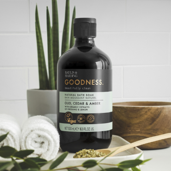 Baylis & Harding Baylis & Harding Bath Soak Goodness Oud, Zeder & Amber – 500 ml