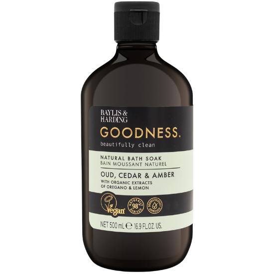 Baylis & Harding Baylis & Harding Bath Soak Goodness Oud, Zeder & Amber – 500 ml