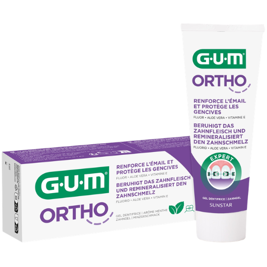 GUM Ortho Zahnpasta - 75 ml GUM Sunstar GUM Ortho Zahnpasta - 75 ml