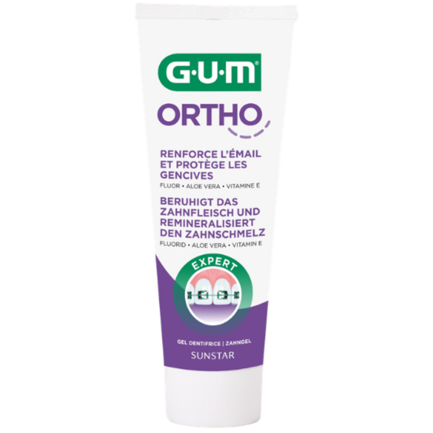 GUM Ortho Zahnpasta - 75 ml GUM Sunstar GUM Ortho Zahnpasta - 75 ml