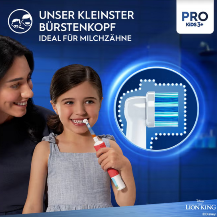 Oral-B Oral-B PRO Kids 3+ The Lion King Aufsteckbürsten – 4 Stück