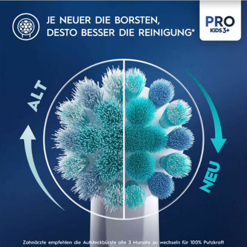 Oral-B PRO Kids 3+ The Lion King Aufsteckbürsten – 4 Stück Oral-B Oral-B PRO Kids 3+ The Lion King Aufsteckbürsten – 4 Stück
