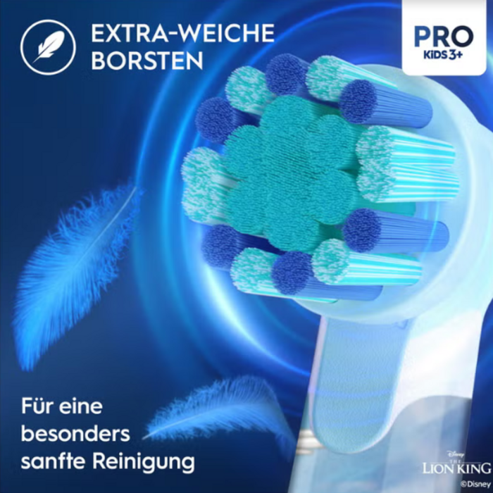 Oral-B Oral-B PRO Kids 3+ The Lion King Aufsteckbürsten – 4 Stück