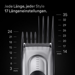Braun Hair Clipper Series 7 HC7590 – Grau Braun Braun Hair Clipper Series 7 HC7590 – Grau