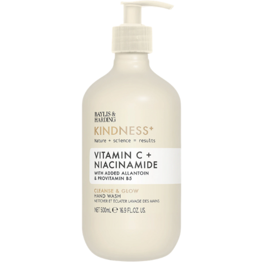 Baylis & Harding Kindness+ Vitamin C & Niacinamid Flüssigseife – 500 ml Baylis & Harding Baylis & Harding Kindness+ Vitamin C & Niacinamid Flüssigseife – 500 ml