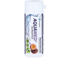 Miradent Miradent Xylitol Aquamed Passionfruit Kaugummi – 30 Stück