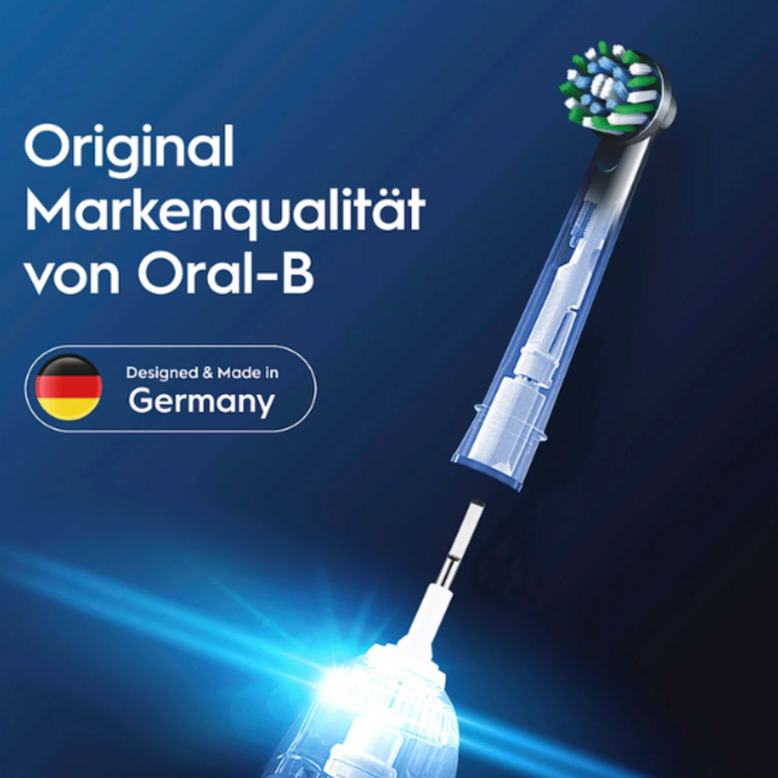Oral-B Oral-B PRO Cross Action Black Aufsteckbürsten - 10 Stück - Value Pack