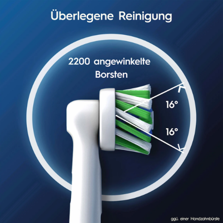 Oral-B PRO Cross Action Aufsteckbürsten – 10 Stück Vorteilspack Oral-B Oral-B PRO Cross Action Aufsteckbürsten – 10 Stück Vorteilspack