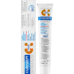 Curasept Junior 7–12 Jahre Biosmalto Karies Erosion & Abrasion Zahnpasta – 75 ml Curasept Curasept Junior 7–12 Jahre Biosmalto Karies Erosion & Abrasion Zahnpasta – 75 ml