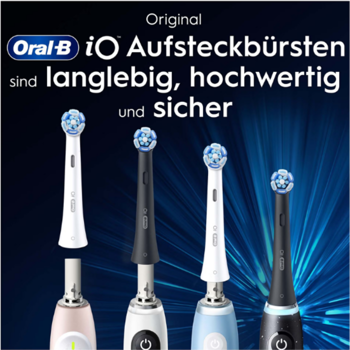 Oral-B Oral-B iO Ultimative Reinigung Aufsteckbürsten Weiß - 10 Stück