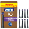 Oral-B Oral-B iO Radiant White Aufsteckbürsten - Schwarz - 8 Stück