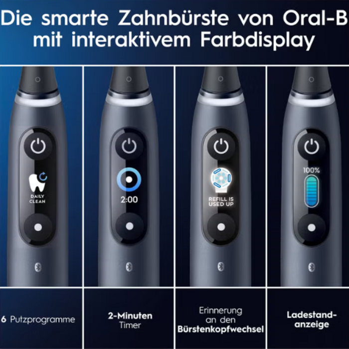 Oral-B Oral-B iO Series 8N Black Onyx Elektrische Zahnbürste