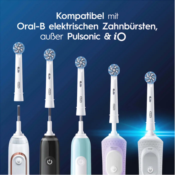 Oral-B Oral-B PRO Sensitive Clean Aufsteckbürsten Vorteilspack – 10 Stück