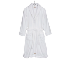 Walra Walra Bademantel Casual Robe S/M – Weiß