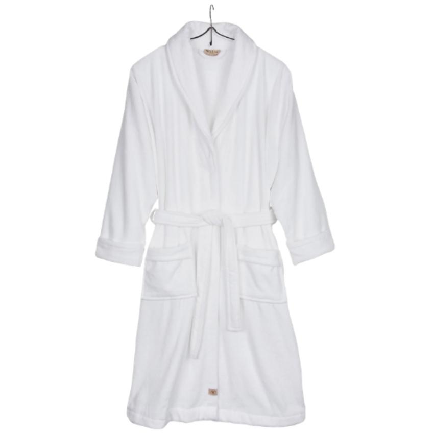 Walra Bademantel Casual Robe S/M – Weiß Walra Walra Bademantel Casual Robe S/M – Weiß